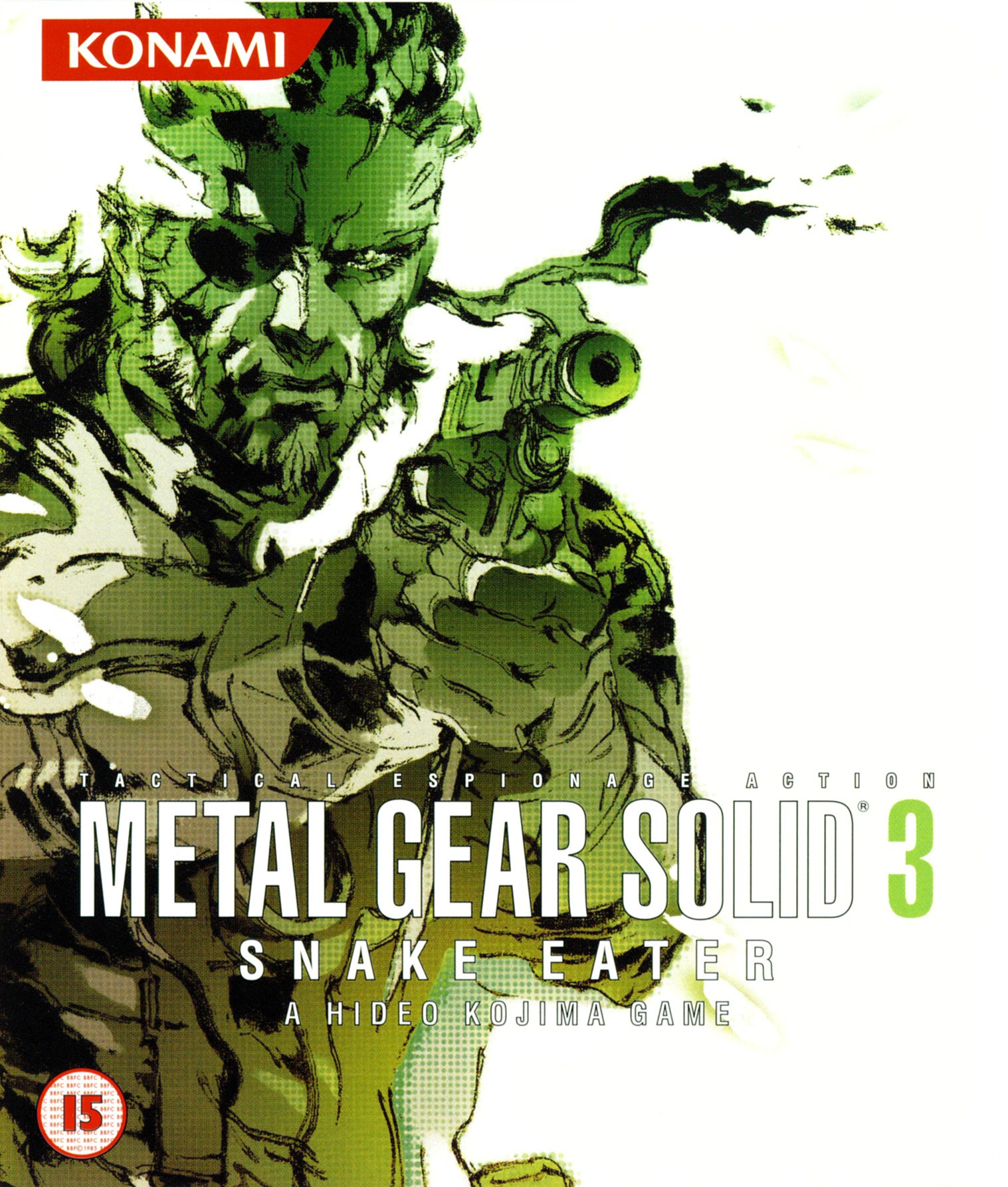 Spielecover: Metal Gear Solid 3 - Snake Eater
