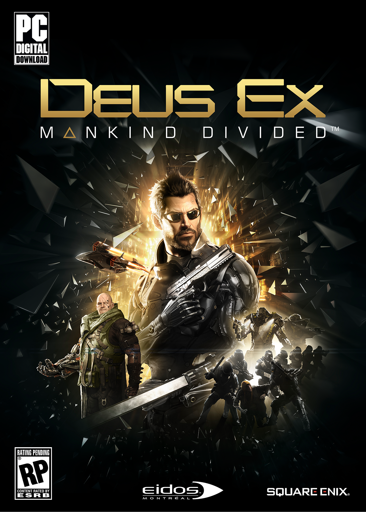 Spielcover: Deus Ex: Mankind Divided